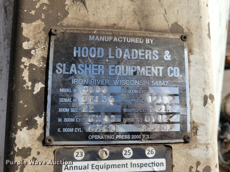 image for item NB9935 2005 Kenworth T300 log loader truck