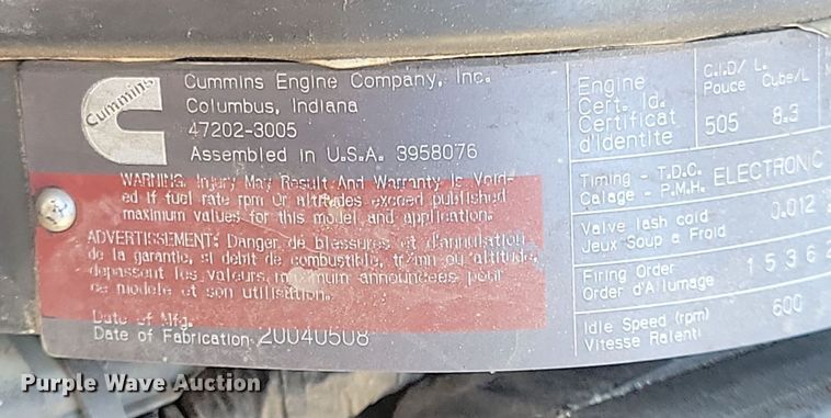 image for item NB9935 2005 Kenworth T300 log loader truck