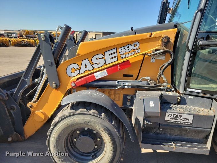 image for item NB9937 2018 Case 590 Super N backhoe