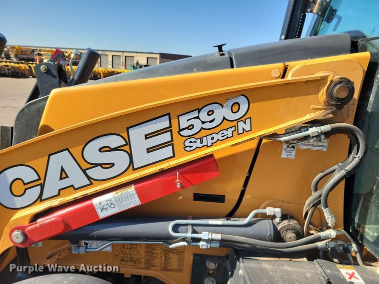 image for item NB9937 2018 Case 590 Super N backhoe