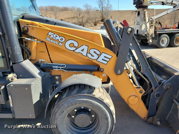 image for item NB9937 2018 Case 590 Super N backhoe