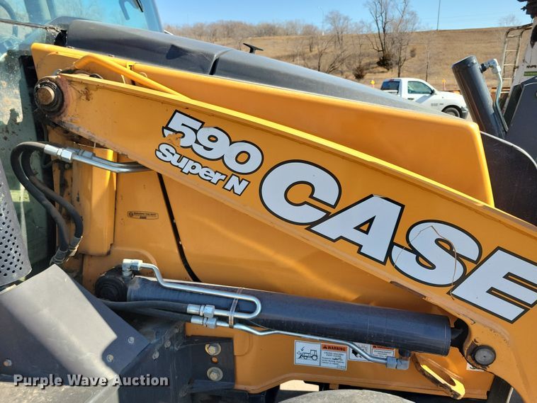 image for item NB9937 2018 Case 590 Super N backhoe