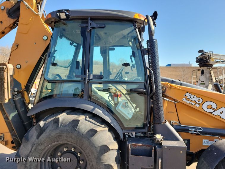 image for item NB9937 2018 Case 590 Super N backhoe