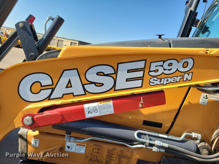 image for item NB9937 2018 Case 590 Super N backhoe