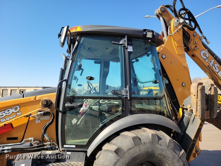 image for item NB9937 2018 Case 590 Super N backhoe