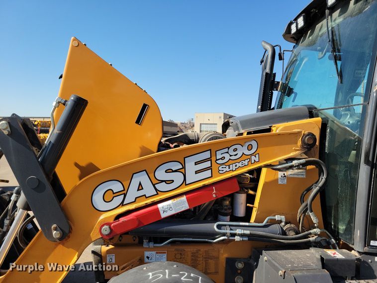 image for item NB9937 2018 Case 590 Super N backhoe