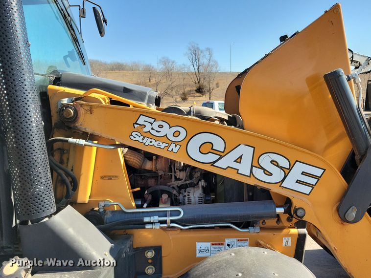 image for item NB9937 2018 Case 590 Super N backhoe