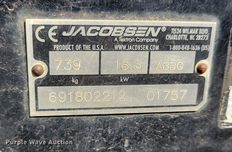 image for item NB9941 Jacobsen Turfcat lawn mower