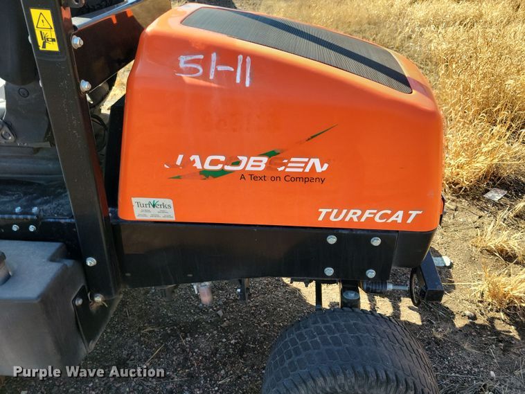 image for item NB9945 Jacobsen Turfcat lawn mower