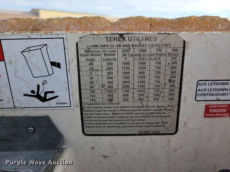 image for item NB9956 2007 Ford F750 Super Duty bucket truck