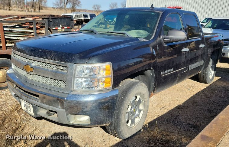 image for item NB9957 2012 Chevrolet  Silverado 1500 Crew Cab pickup truck