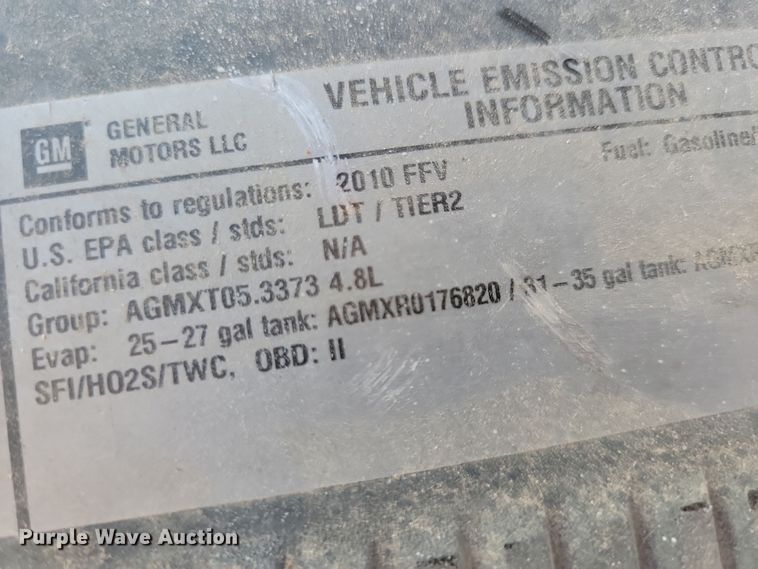 image for item NB9958 2010 Chevrolet  Silverado 1500 Crew Cab pickup truck