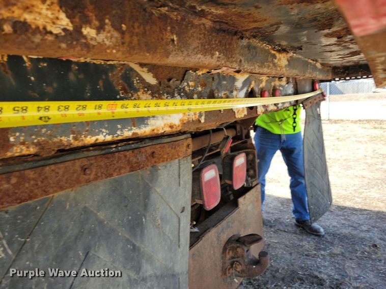 image for item NB9961 1987 Ford F800 dump truck