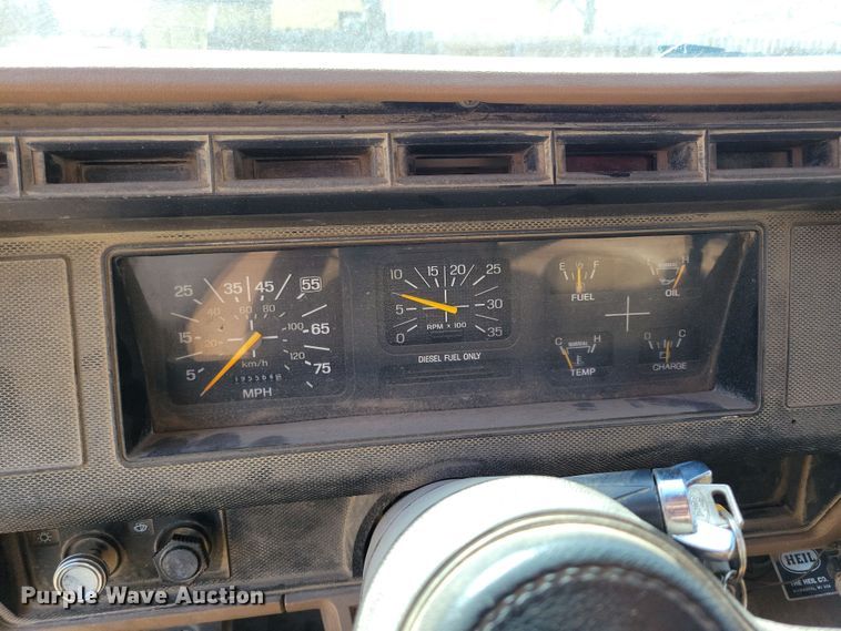 image for item NB9961 1987 Ford F800 dump truck