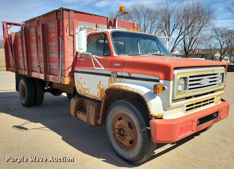 image for item NB9965 1974 Chevrolet C60 grain truck