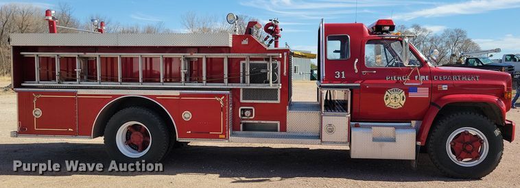 image for item NB9966 1988 GMC C7000 pumper fire truck
