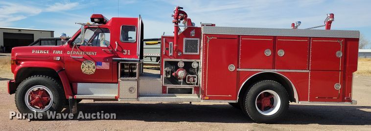image for item NB9966 1988 GMC C7000 pumper fire truck