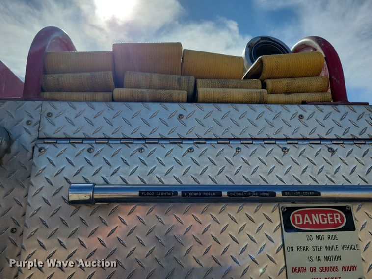 image for item NB9966 1988 GMC C7000 pumper fire truck