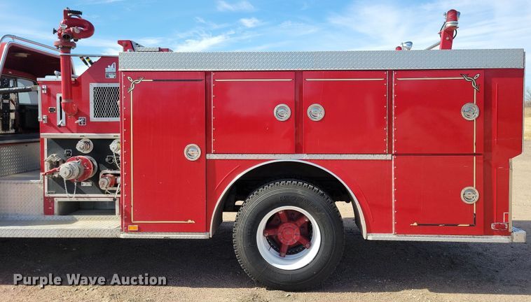 image for item NB9966 1988 GMC C7000 pumper fire truck