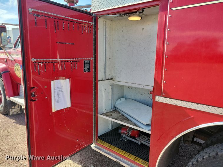 image for item NB9966 1988 GMC C7000 pumper fire truck