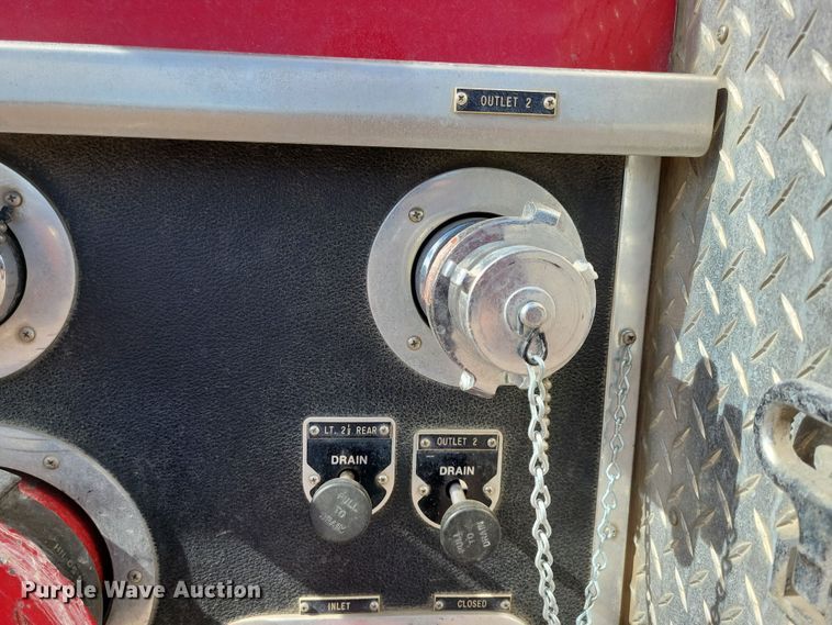 image for item NB9966 1988 GMC C7000 pumper fire truck