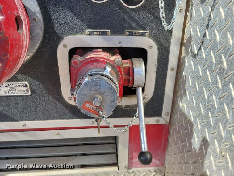 image for item NB9966 1988 GMC C7000 pumper fire truck