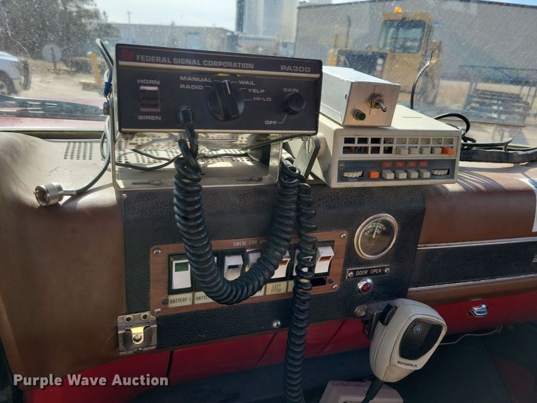 image for item NB9966 1988 GMC C7000 pumper fire truck