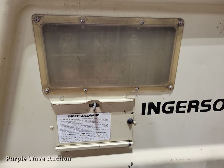 image for item NB9971 1991 Ingersoll Rand 175 air compressor