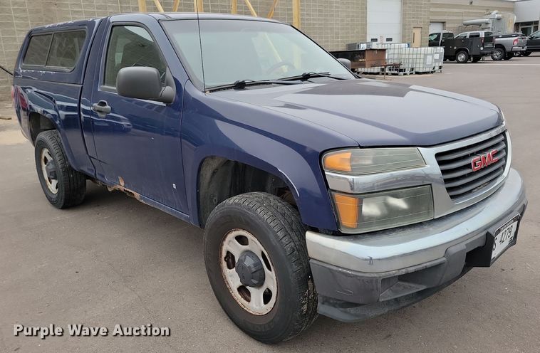 image for item NB9973 2009 GMC Canyon pickup truck