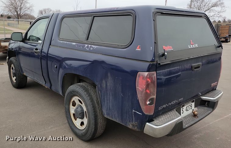 image for item NB9973 2009 GMC Canyon pickup truck