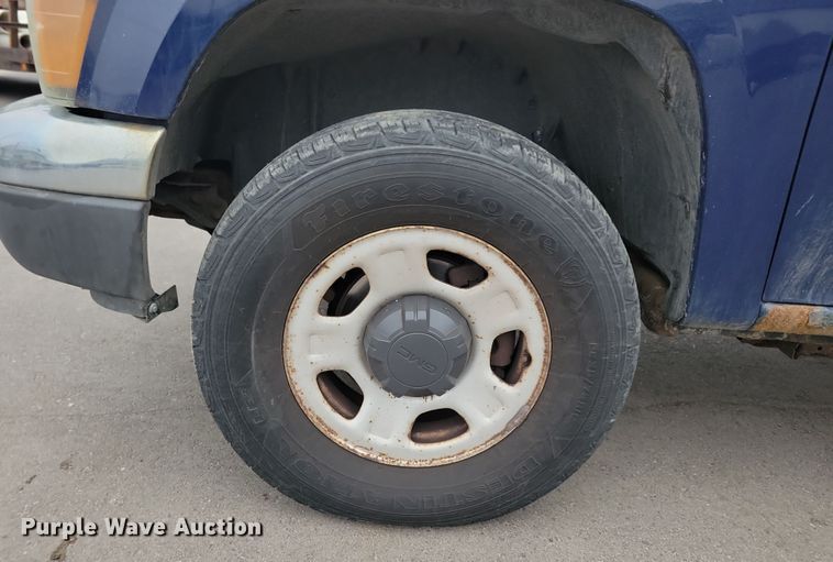 image for item NB9973 2009 GMC Canyon pickup truck