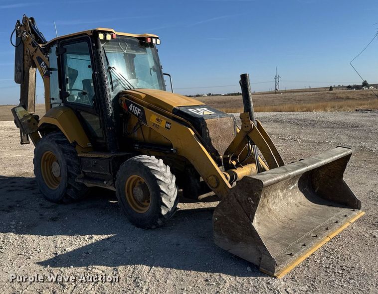 image for item NN9707 2015 Caterpillar 416F2 backhoe