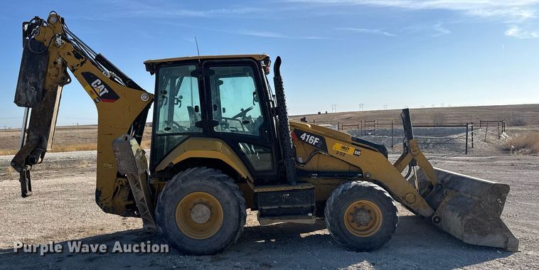 image for item NN9707 2015 Caterpillar 416F2 backhoe