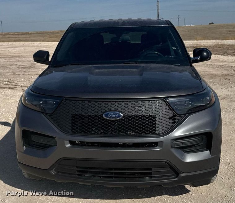 image for item NN9708 2021 Ford Explorer Police Interceptor SUV