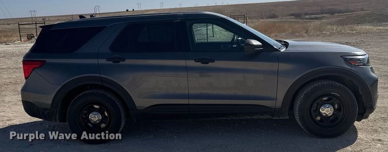 image for item NN9708 2021 Ford Explorer Police Interceptor SUV