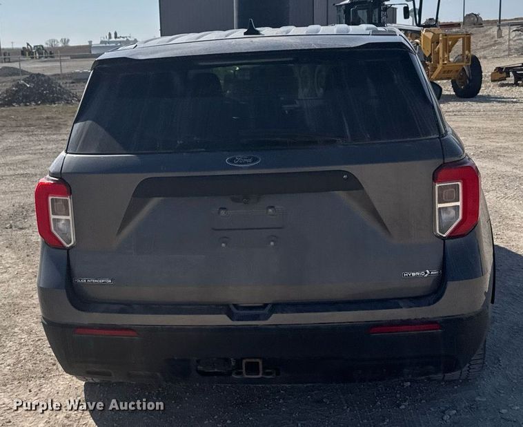 image for item NN9708 2021 Ford Explorer Police Interceptor SUV
