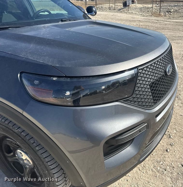 image for item NN9708 2021 Ford Explorer Police Interceptor SUV
