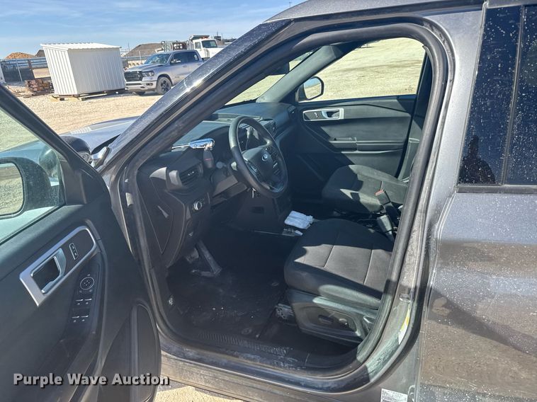 image for item NN9708 2021 Ford Explorer Police Interceptor SUV