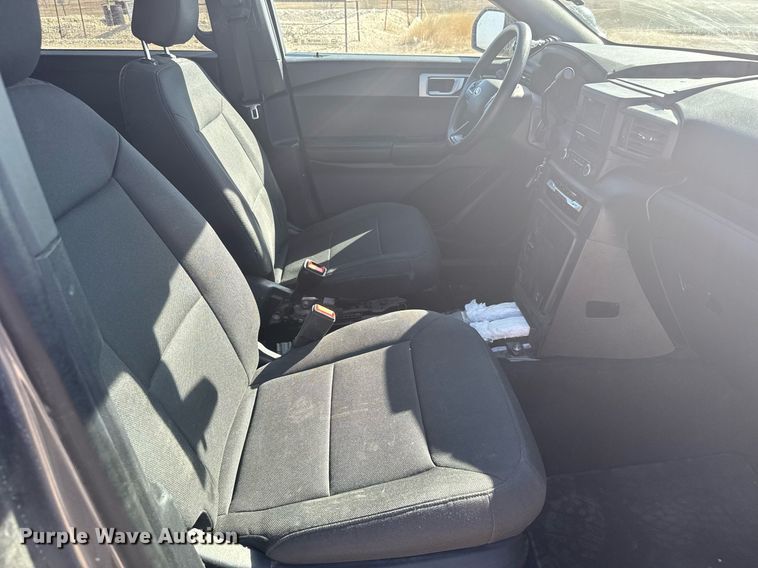 image for item NN9708 2021 Ford Explorer Police Interceptor SUV