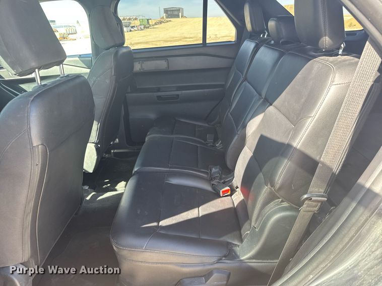 image for item NN9708 2021 Ford Explorer Police Interceptor SUV