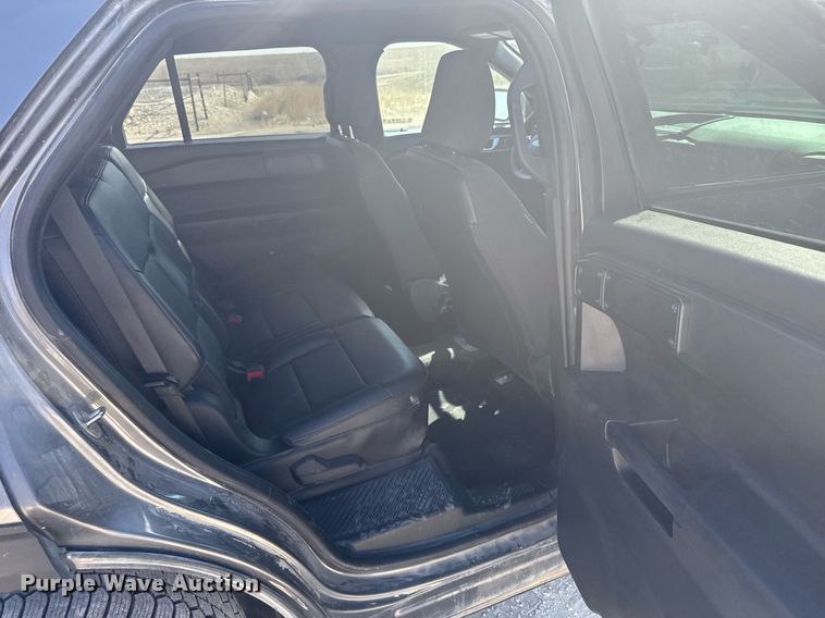 image for item NN9708 2021 Ford Explorer Police Interceptor SUV