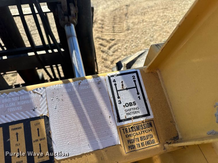 image for item NN9726 1997 Wiggins W60 0BS forklift