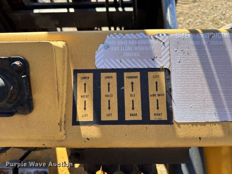 image for item NN9726 1997 Wiggins W60 0BS forklift