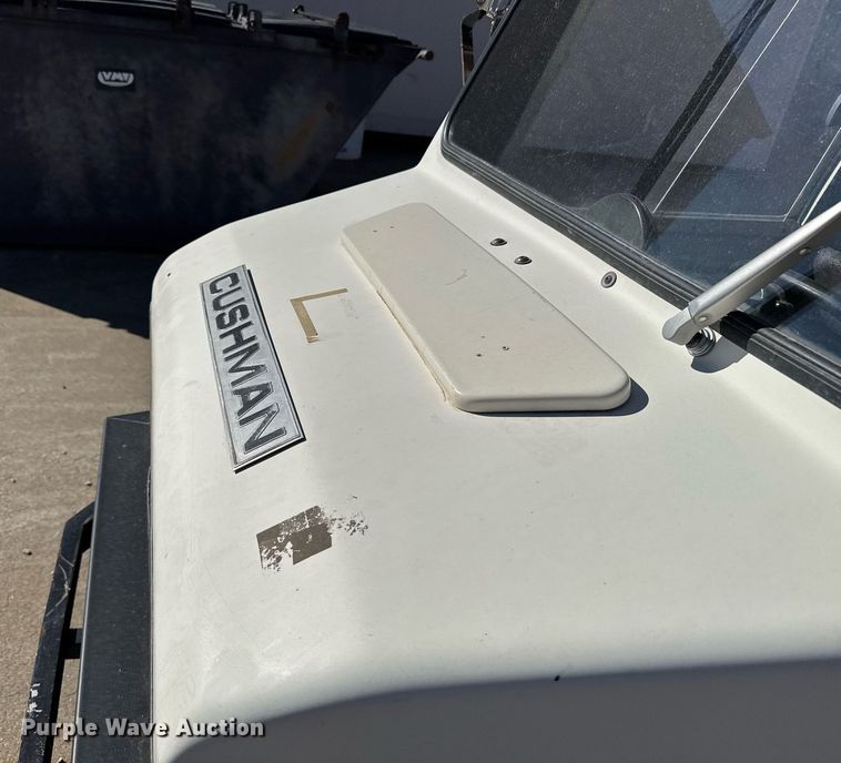 image for item NN9729 1991 Cushman Truckster utility vehicle