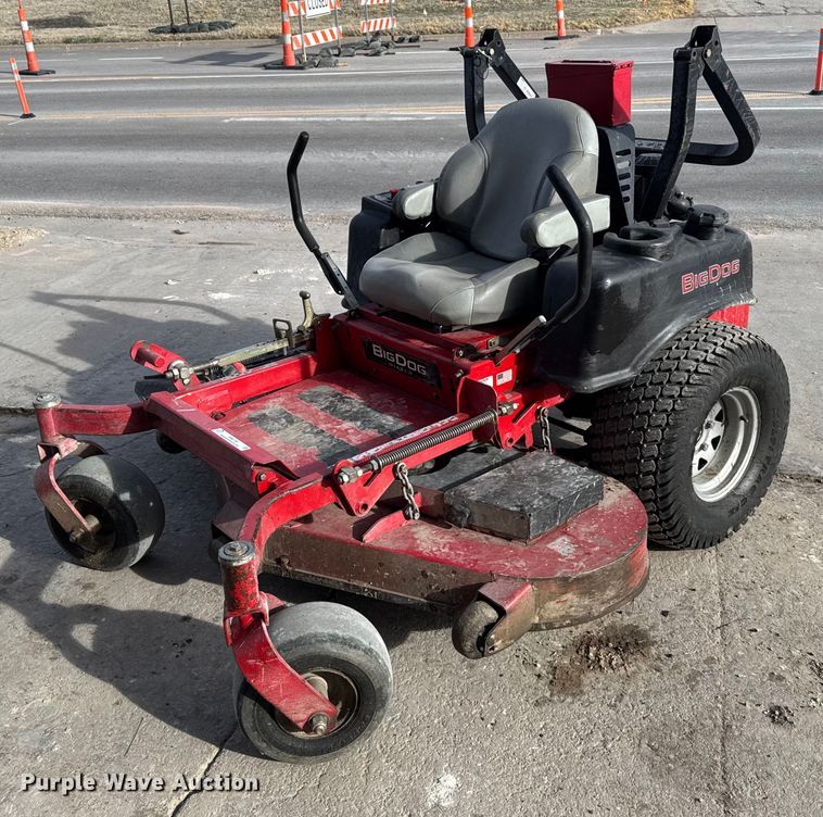 image for item NN9738 2012 Big Dog 931402 ZTR lawn mower
