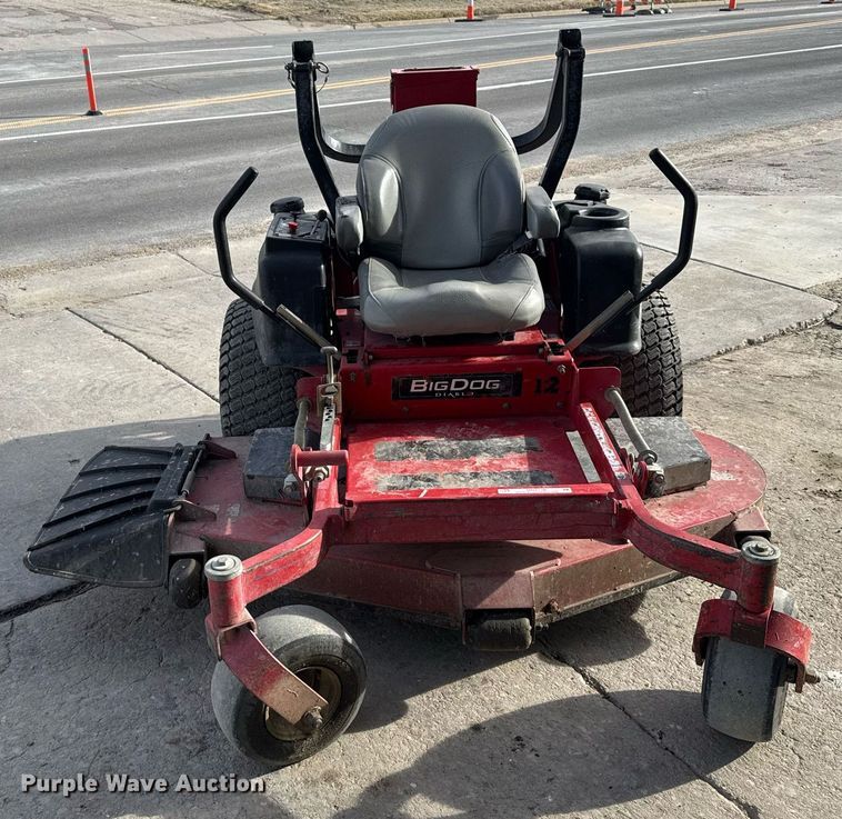 image for item NN9738 2012 Big Dog 931402 ZTR lawn mower