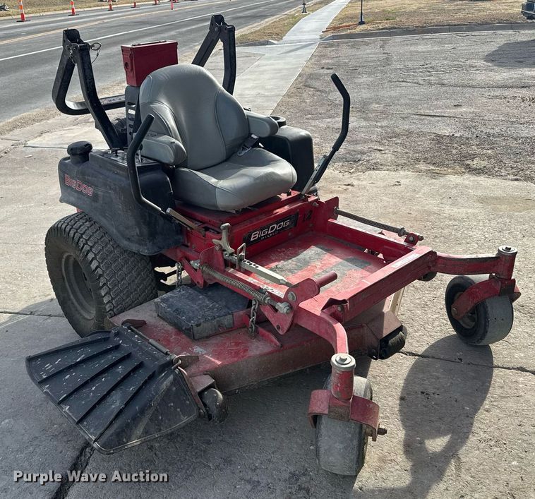 image for item NN9738 2012 Big Dog 931402 ZTR lawn mower