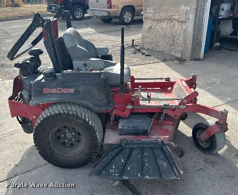 image for item NN9738 2012 Big Dog 931402 ZTR lawn mower