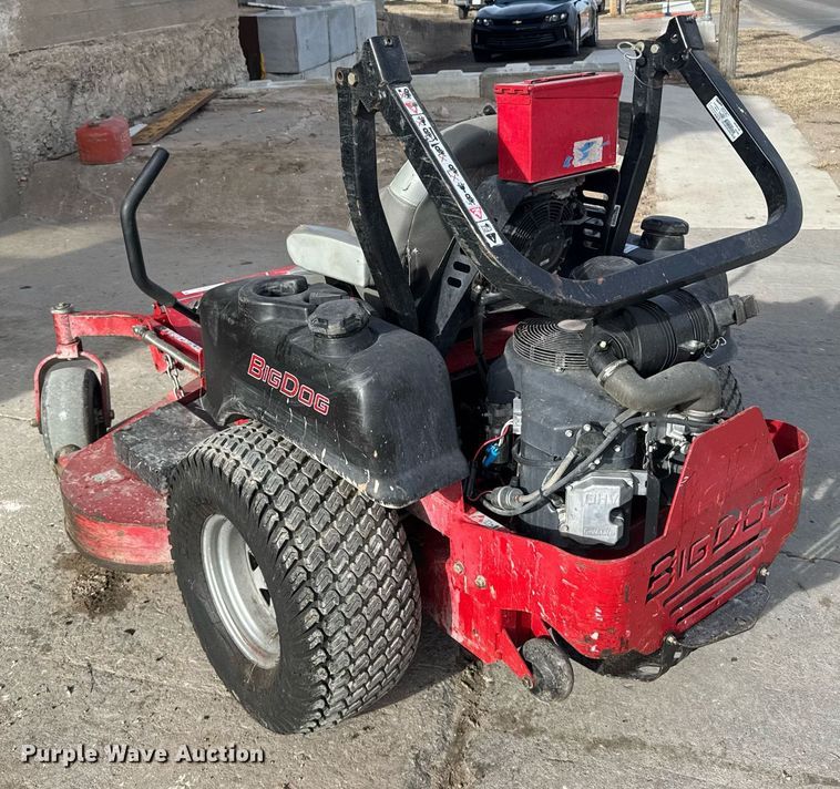 image for item NN9738 2012 Big Dog 931402 ZTR lawn mower