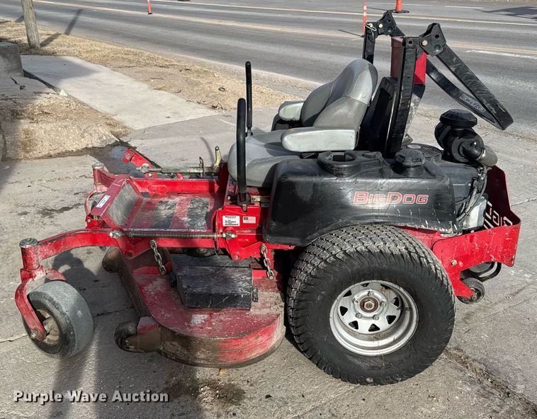 image for item NN9738 2012 Big Dog 931402 ZTR lawn mower